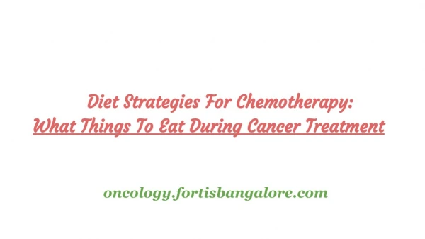 Best Cancer Hospital In Bangalore