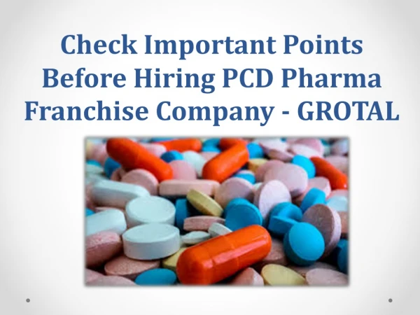 PCD Pharma Franchise Company in Chandigarh, Pharmaceutical Manufacturers