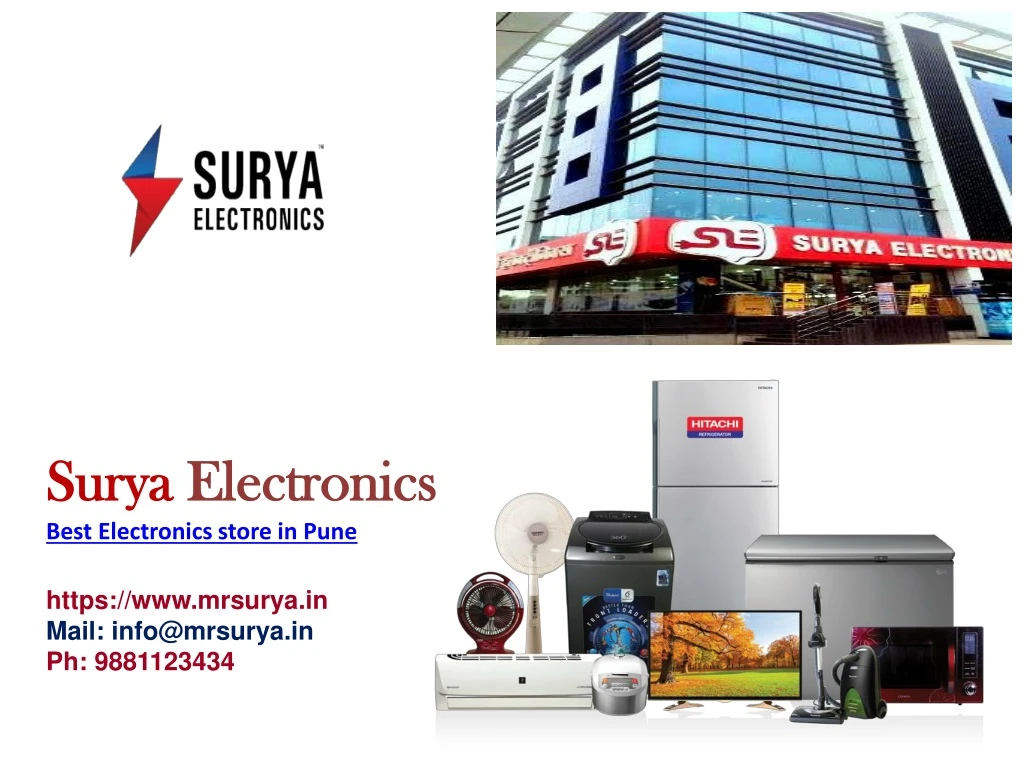 surya electronics best electronics store in pune