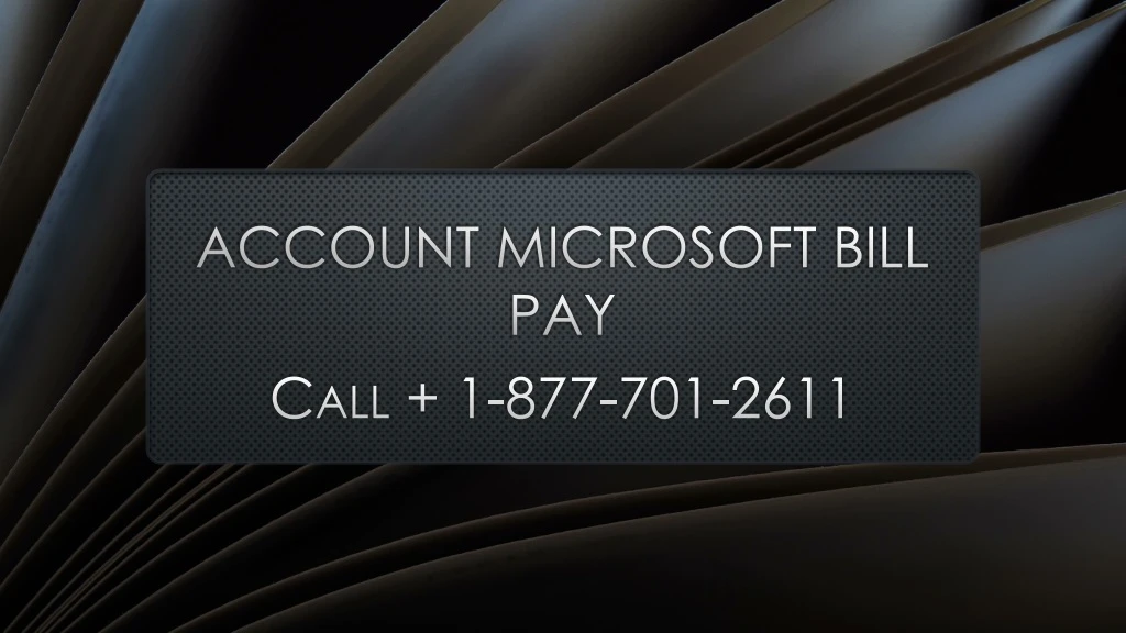 account microsoft bill pay