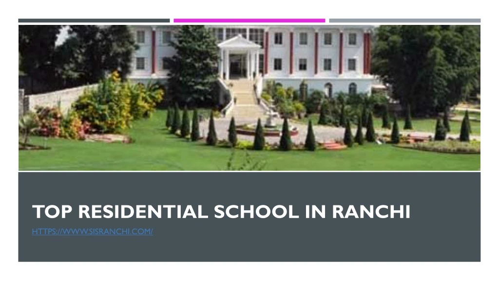 top residential school in ranchi