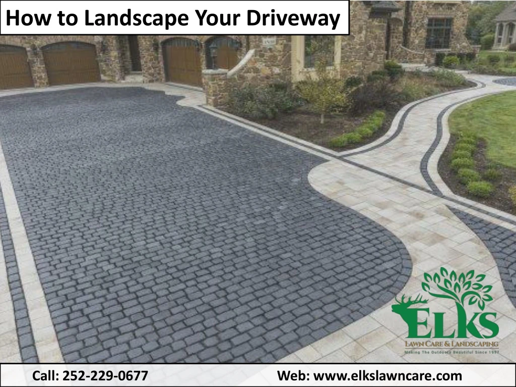 how to landscape your driveway