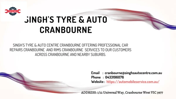 Singh's tyre & auto cranbourne