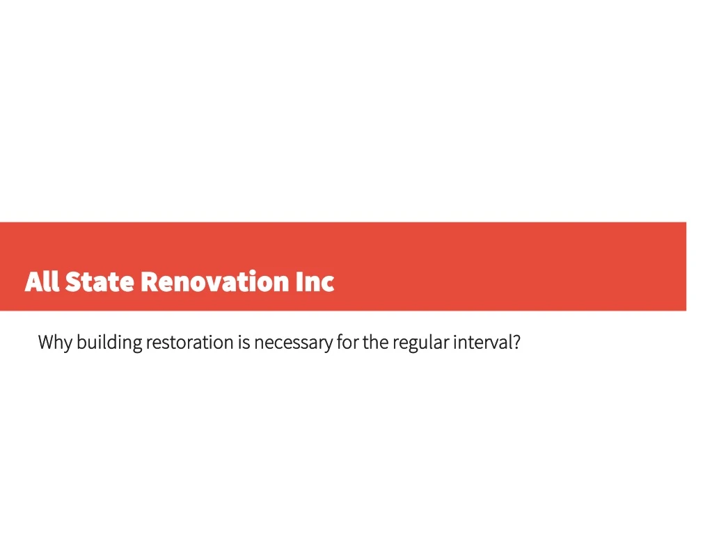all state renovation inc all state renovation inc