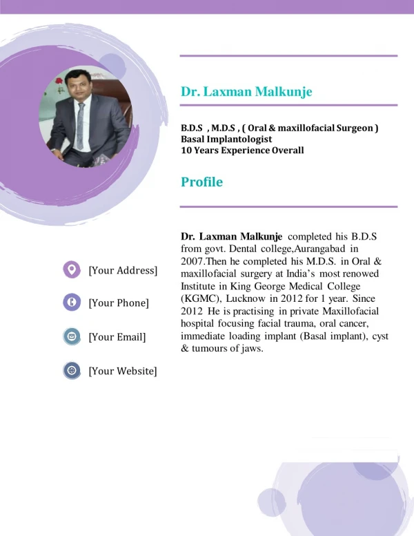 DR. Laxman Malkunje - deccan multispecialityhospital pune