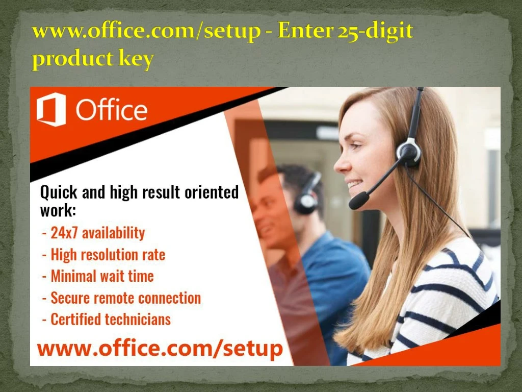 www office com setup enter 25 digit product key