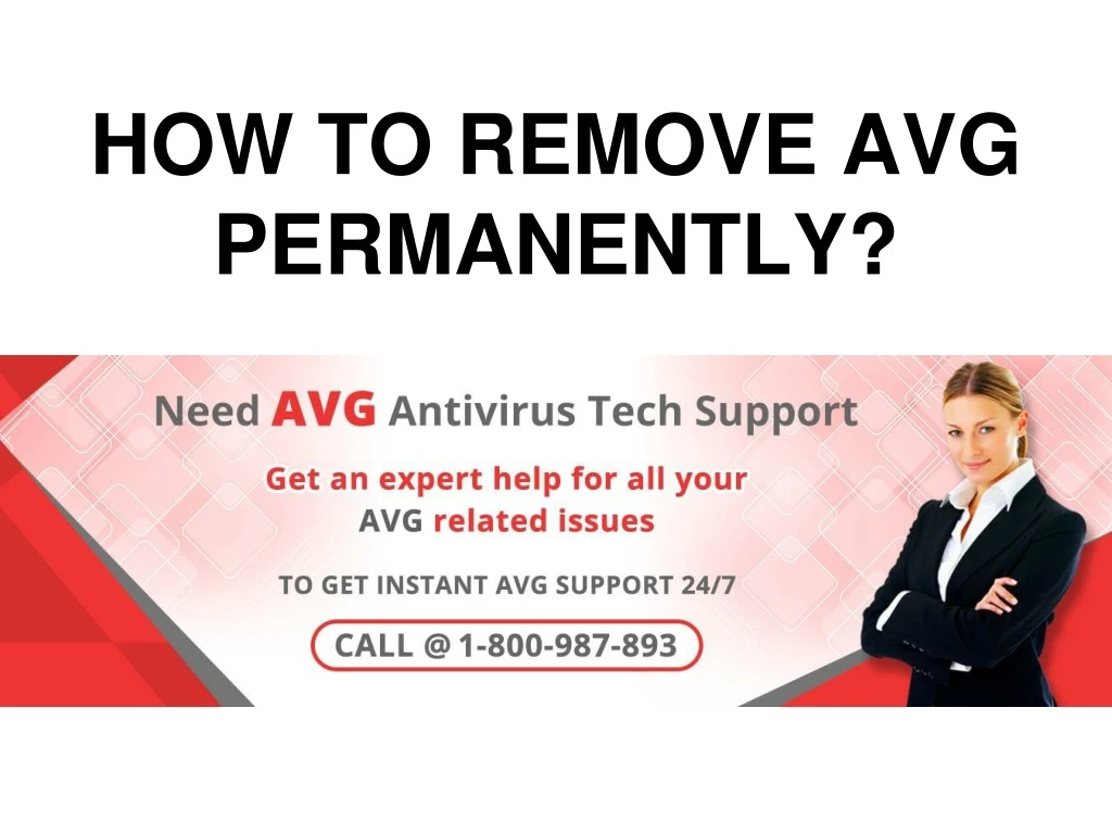 how to remove avg permanently