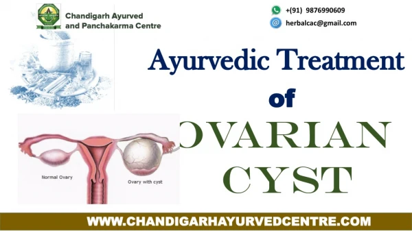 Ayurvedic Remedies To Treat Ovarian Cysts!