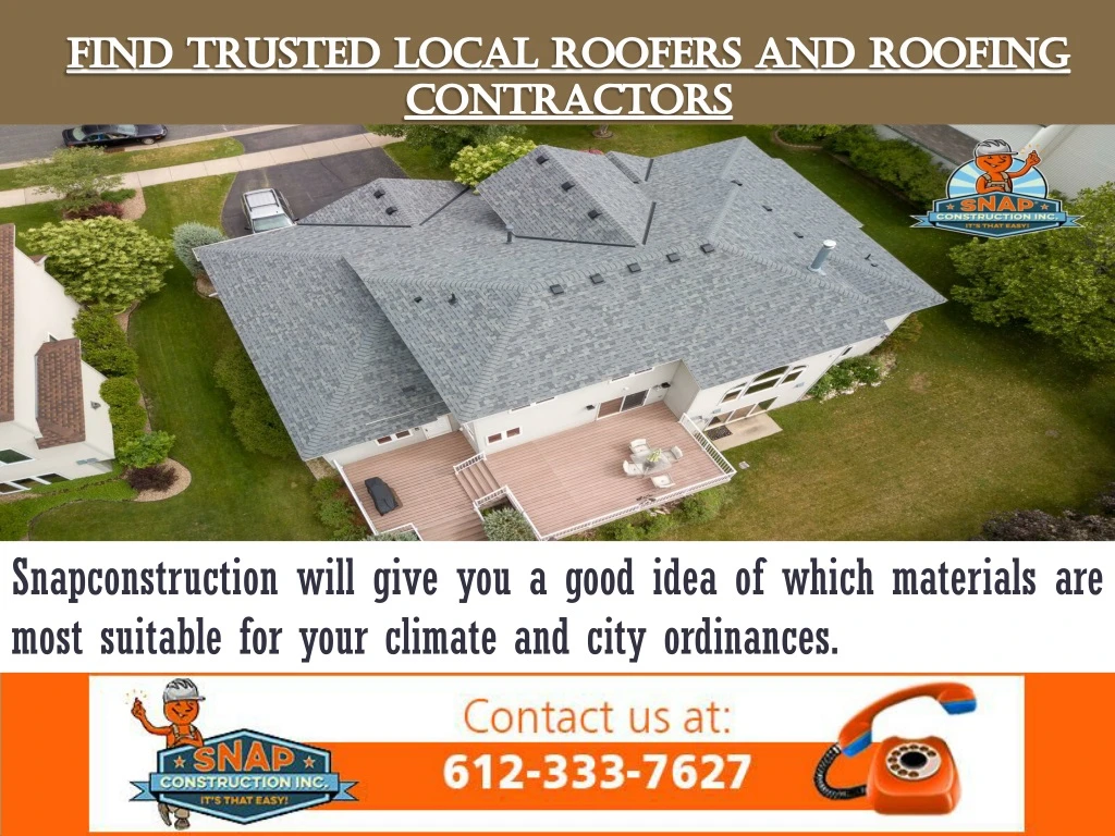 find trusted local roofers and roofing contractors