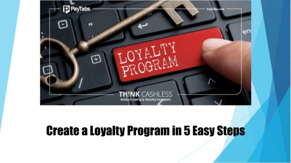 Create a Loyalty Program in 5 Easy Steps