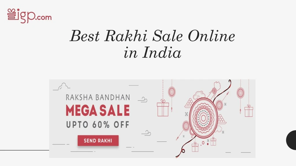 best rakhi sale online in india