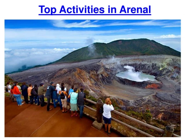 Top Activities in Arenal