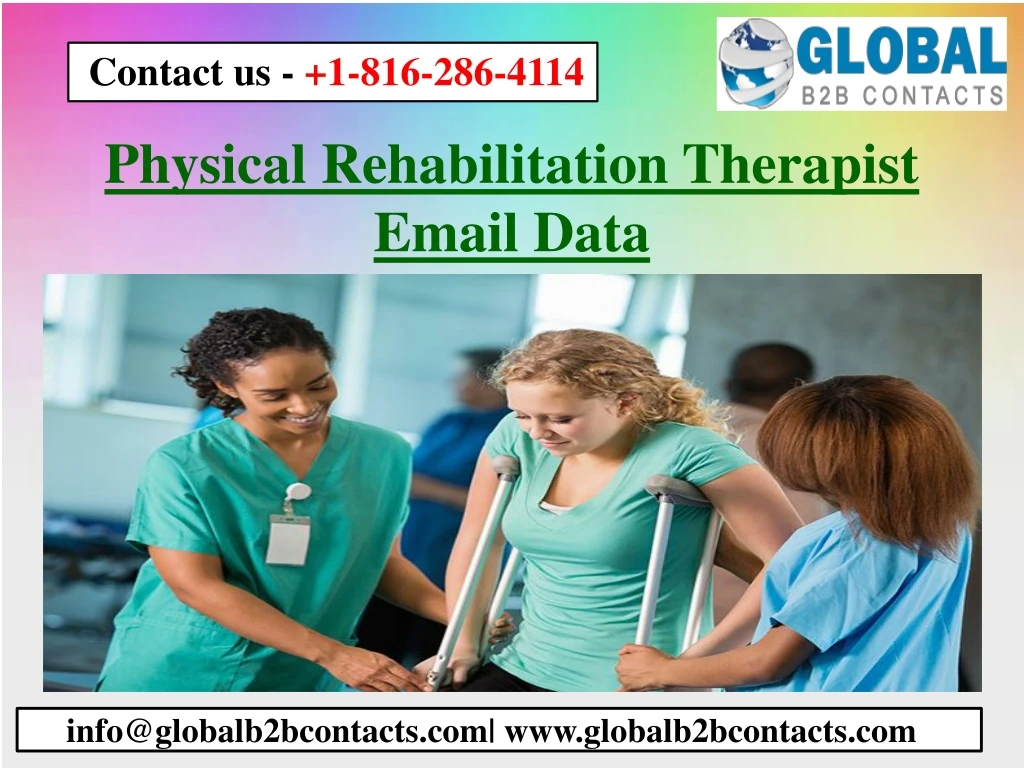 physical rehabilitation therapist email data