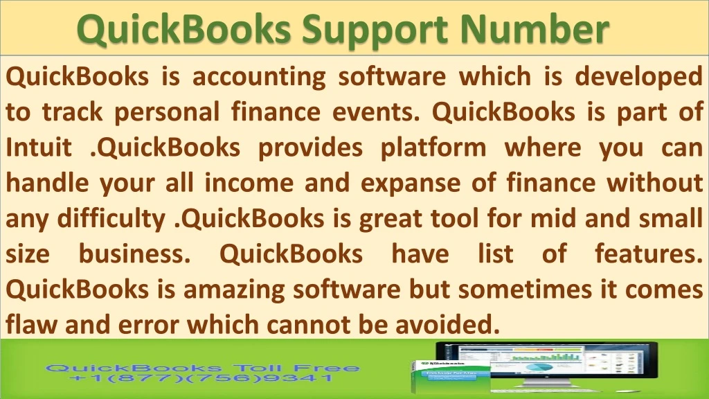 quickbooks is accounting software which