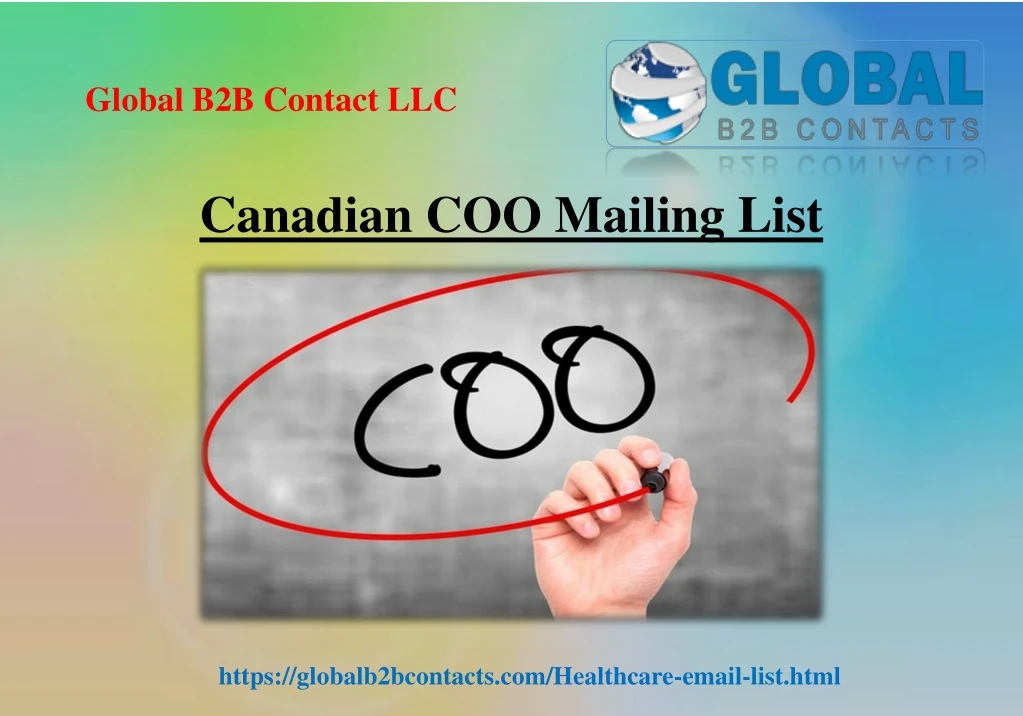 canadian coo mailing list