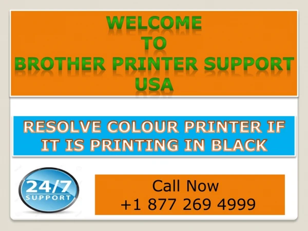 RESOLVE COLOUR PRINTER IF IT IS PRINTING IN BLACK