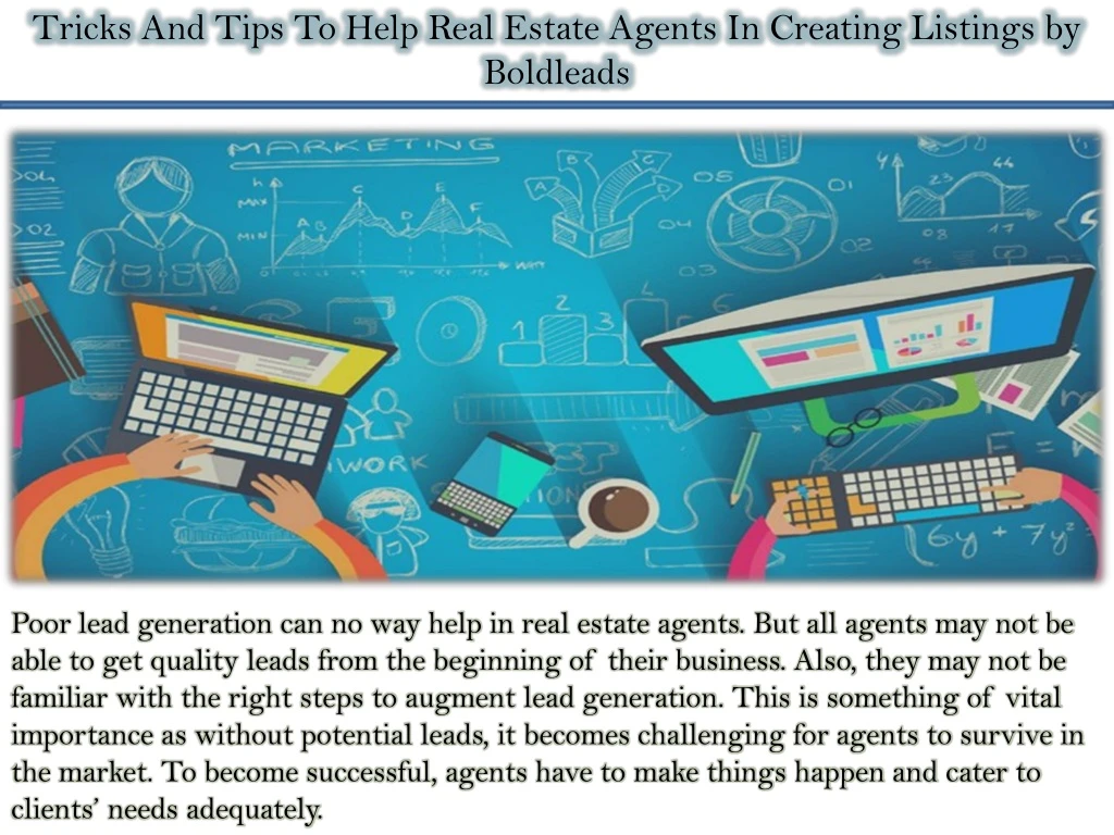 tricks and tips to help real estate agents
