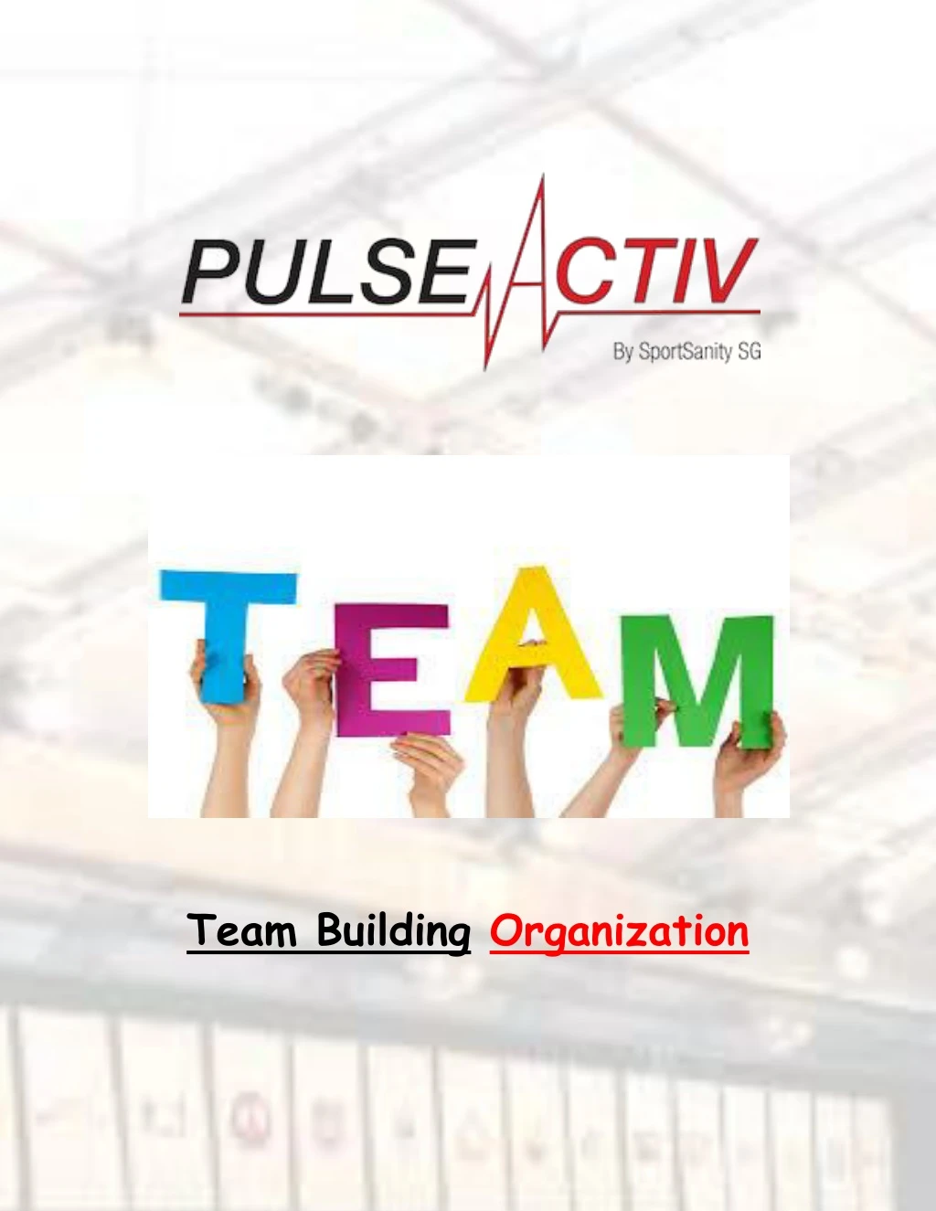 team building organization