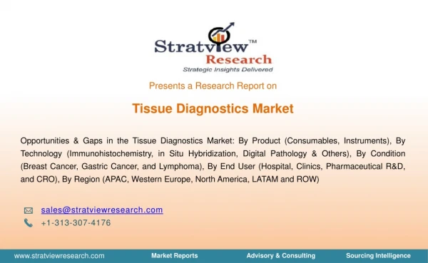 Tissue Diagnostics Market | Trends & Forecast | 2018-2025