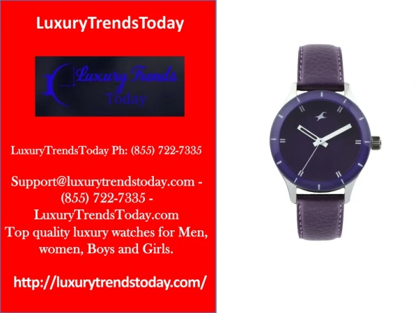 LuxuryTrendsToday.com - Support@luxurytrendstoday.com