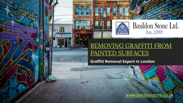 Remove graffiti from painted surfaces