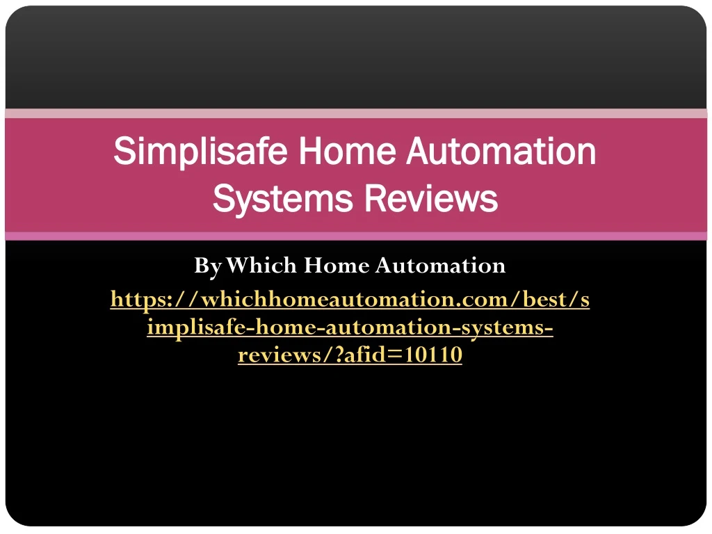 simplisafe home automation systems reviews