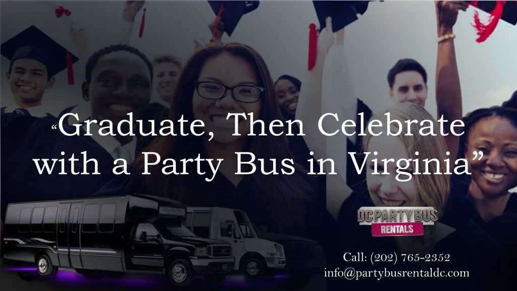 graduate then celebrate with a party