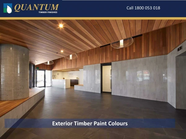 Exterior Timber Paint Colours