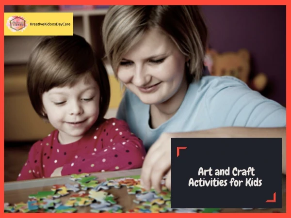 Art and Craft Activities for Kids