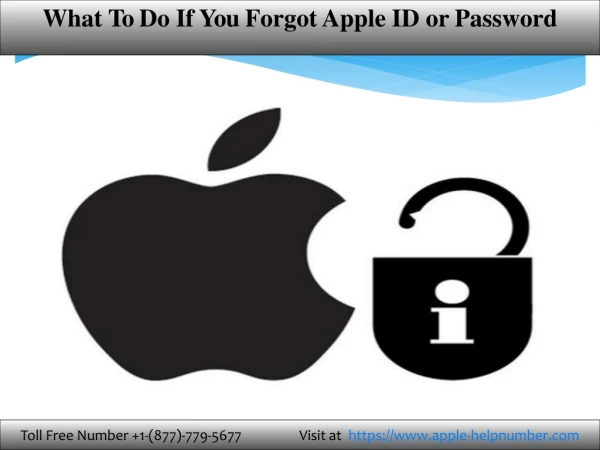 What To Do If You Forget Apple ID or Password