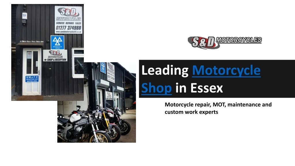 leading motorcycle shop in essex