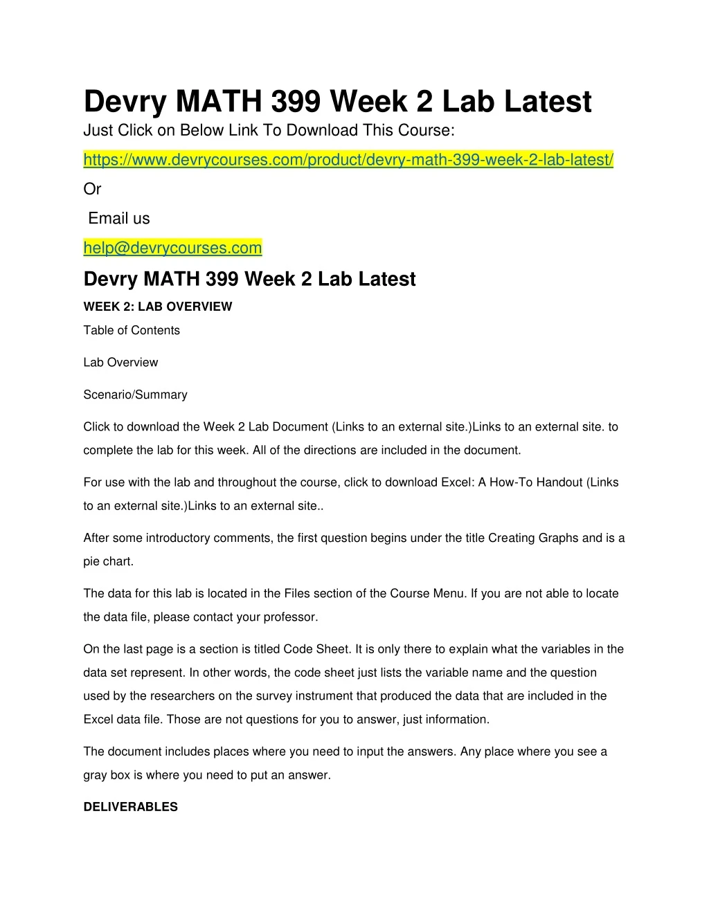 devry math 399 week 2 lab latest just click