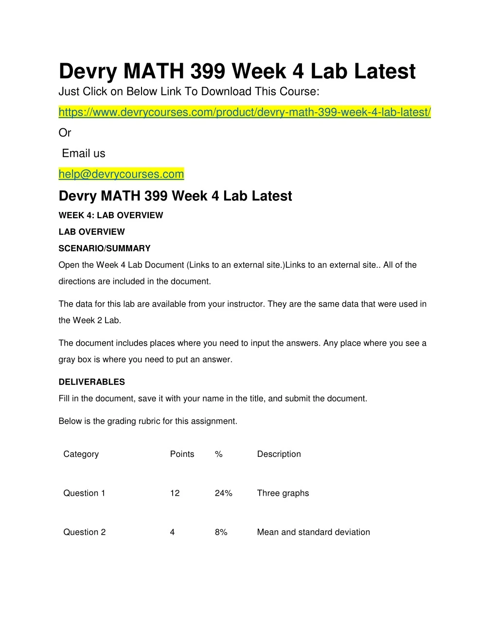 devry math 399 week 4 lab latest just click