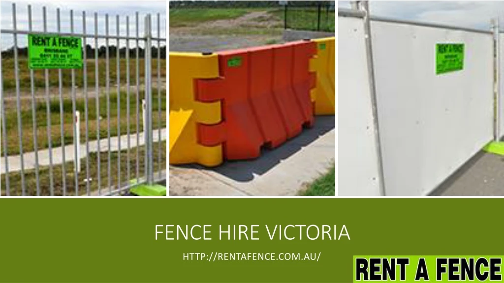fence hire victoria