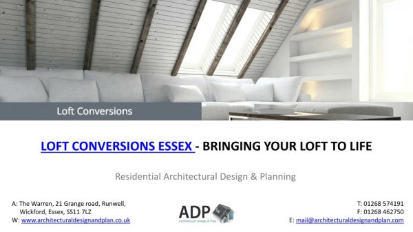 Bringing your Loft to Lift with Loft convesion Service in Essex