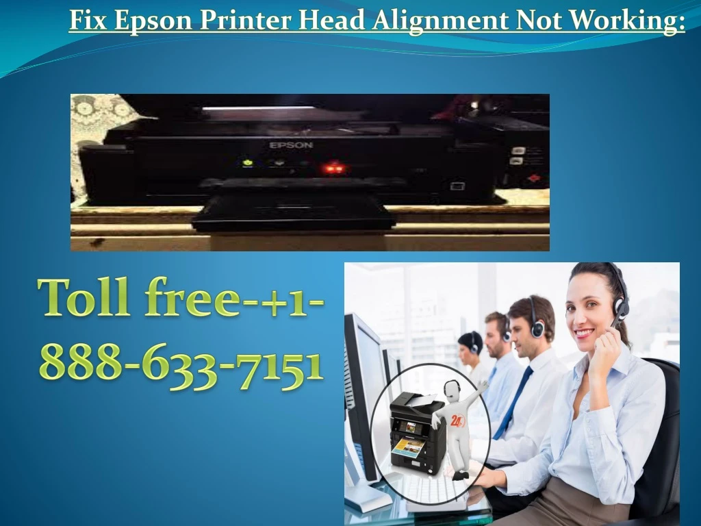 fix epson printer head alignment not working