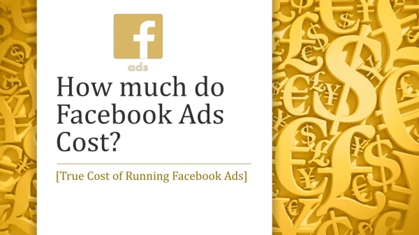 How much do Facebook Ads Cost? 