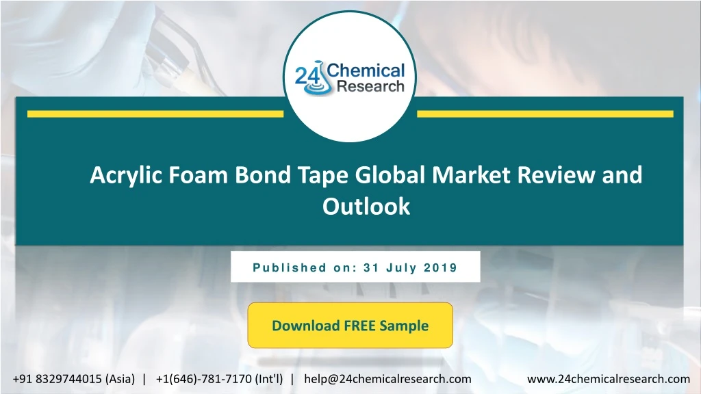 acrylic foam bond tape global market review