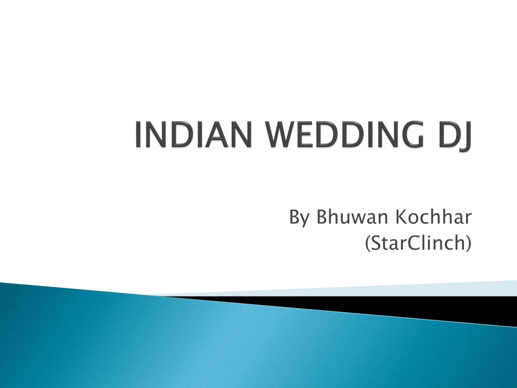 indian wedding dj