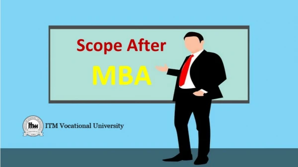 Scope After MBA