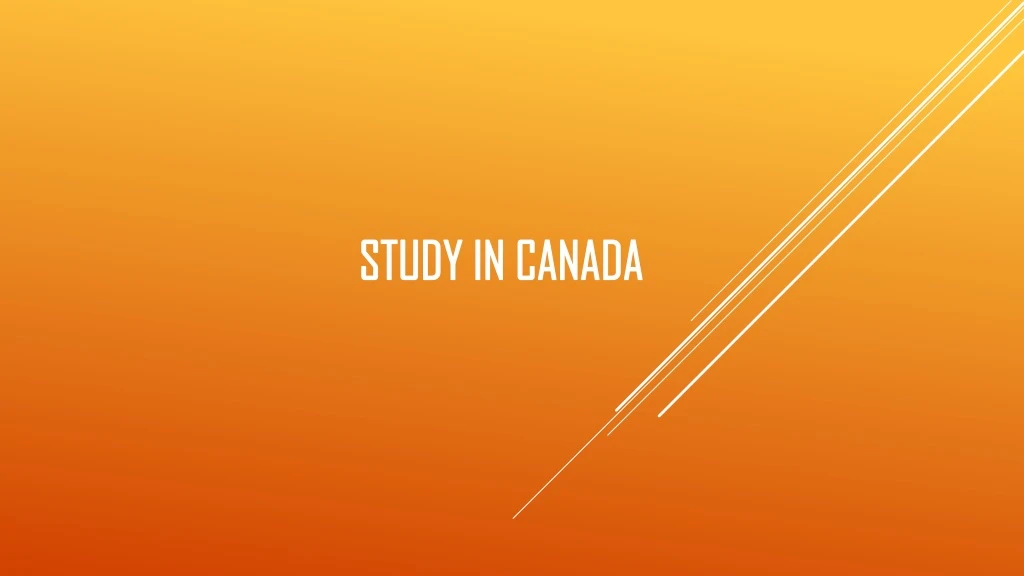 study in canada study in canada