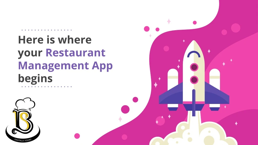 here is where your restaurant management app begins