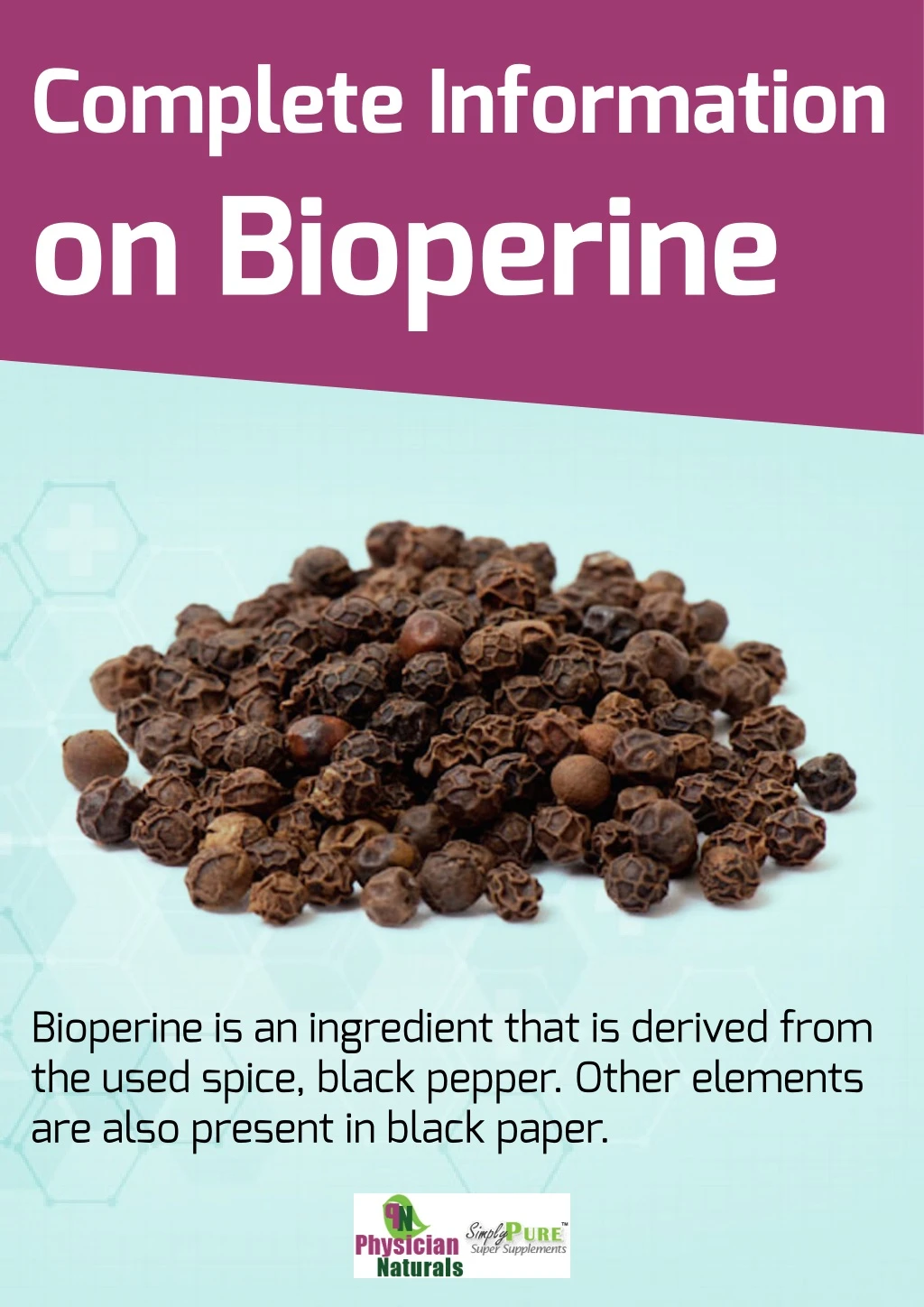 complete information on bioperine