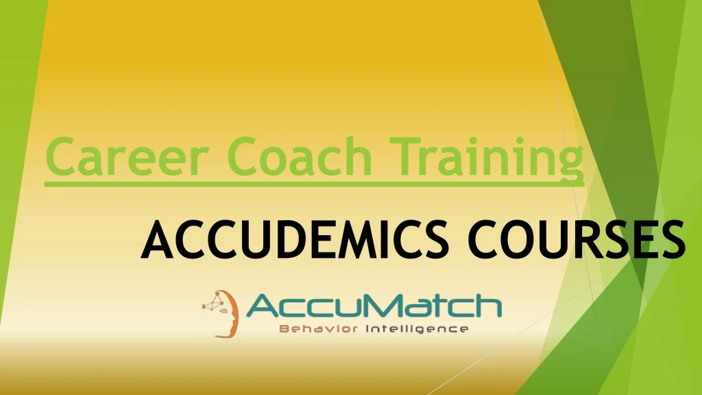 career coach training