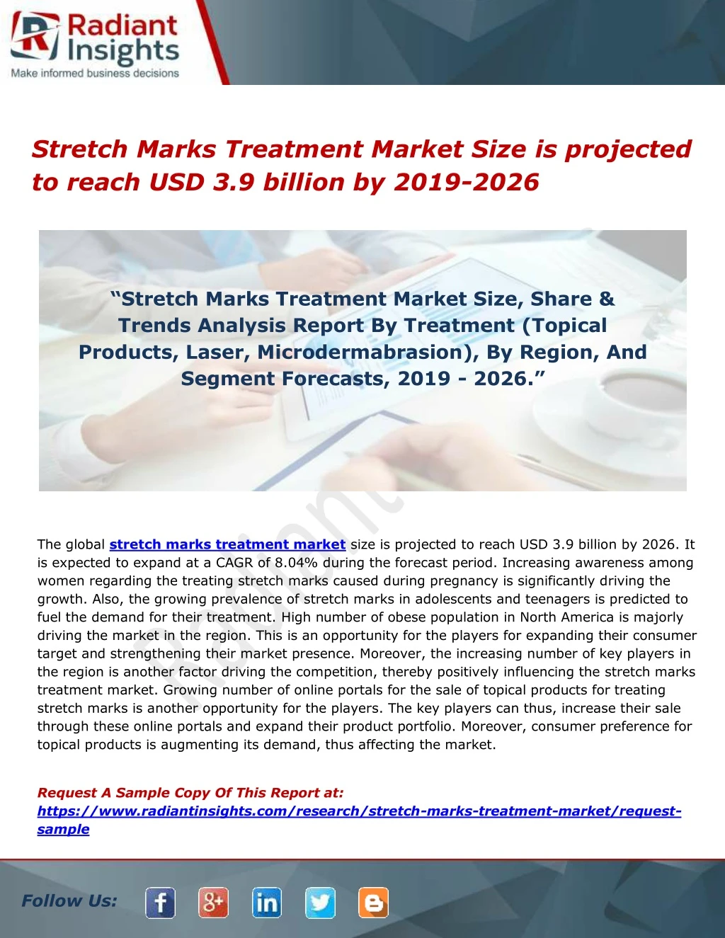 stretch marks treatment market size is projected