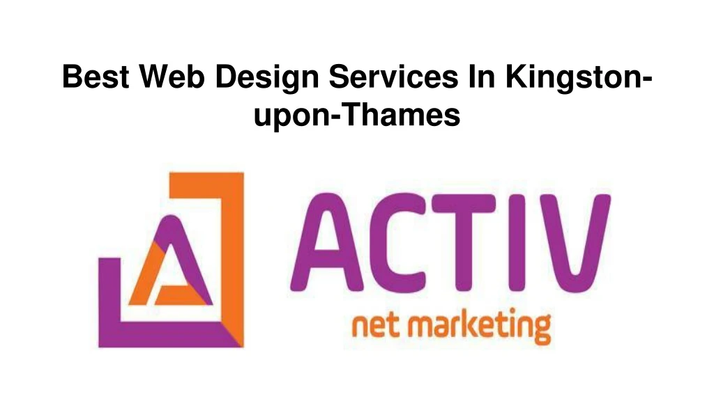 best web design services in kingston upon thames