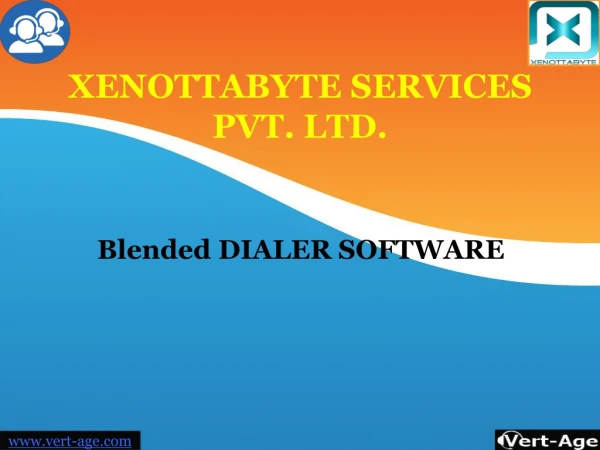 Blended Dialer Software for Call Center