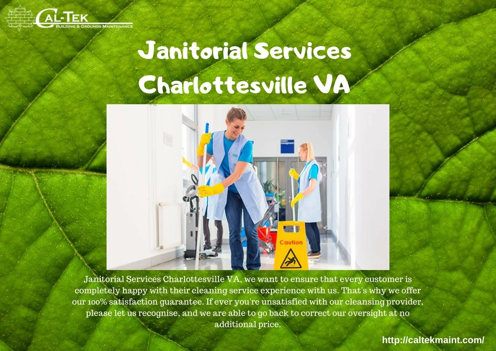 janitorial services charlottesville va