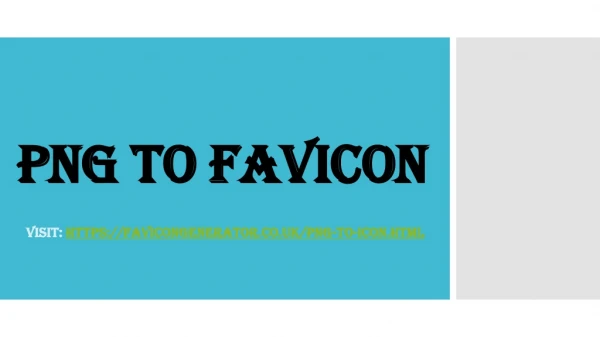 Png to favicon