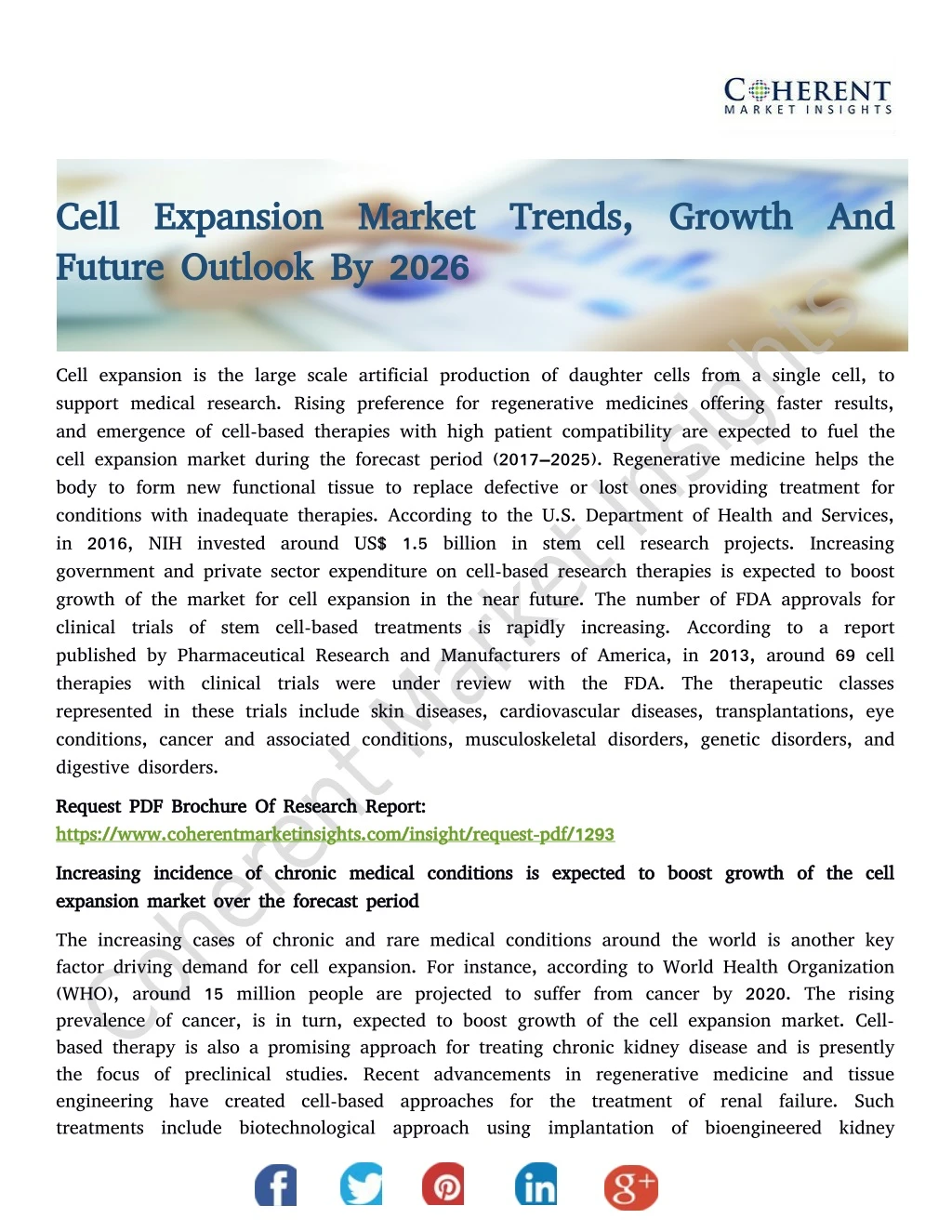 cell expansion market trends growth and cell